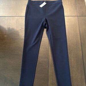 BRAND NEW Loft Navy Blue Ann Taylor Pull-On Soft Knit Skinny Stretch Pants